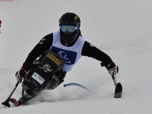 Philipp Bonadimann auf der Fahrt zu Platz zwei. Austria-Skiteam.at