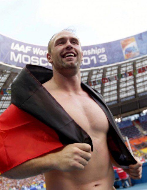 Robert Harting wurde Deutschlands Sportler der Jahres. Foto: Epa