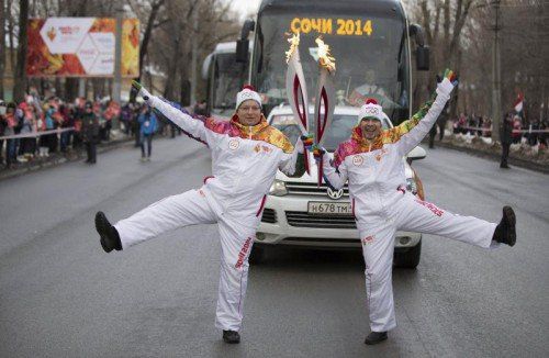Russland garantiert für die Winterspiele in Sotschi Sicherheit auf höchstem Niveau. Fotos: AP