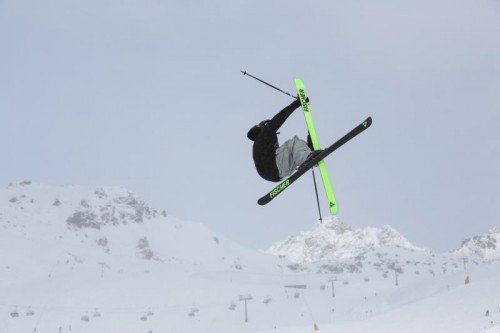 Sprang in Ischgl zum Sieg: Christian Jenny.
