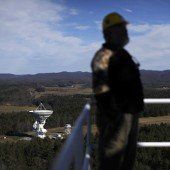 Lauschangriff aufs All im stillsten Ort der USA