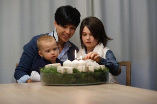 Valeria (l.) wird am zweiten Advent zwei Jahre alt. Foto: Berchtold