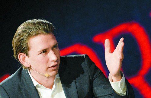 Vom Integrationsstaatssekretär zum Außenminister: Sebastian Kurz (27) wird heute, gemeinsam mit den übrigen Mitgliedern der neuen Bundesregierung, angelobt. Foto: APA