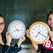 Wo die Uhren ticken wie es die Schüler wünschen