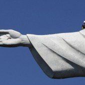 Reparaturarbeiten an Christusstatue in Rio sind angelaufen