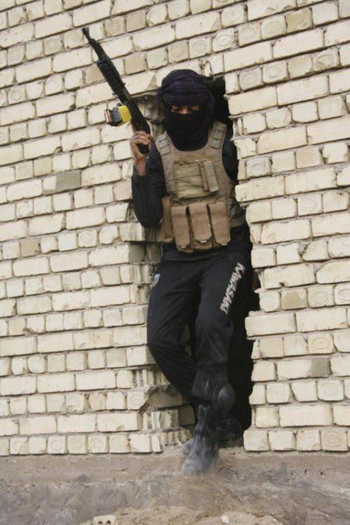 Al-Kaida-nahe Kämpfer riefen in Falluja Gottesstaat aus. Reuters