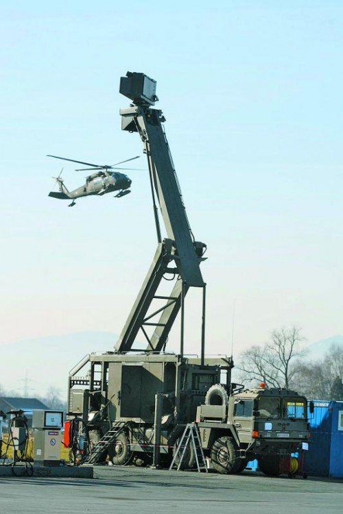 Das Bundesheer ist wieder präsent: Alljährlich sichert es anlässlich des Weltwirtschaftsforums in Davos von Vorarlberg aus den Luftraum.
Foto: VN/hofmeister