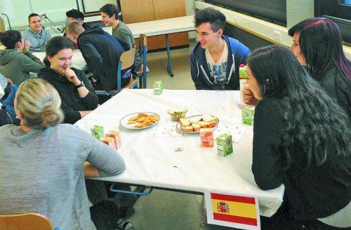 Das Sprachencafé: Von Schülern geleitet und gerne besucht.