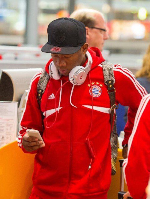 David Alaba freut sich auf das Spiel heute in Salzburg. Foto: ap