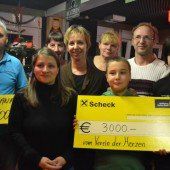 3000 Euro für die kleine Dijana aus Götzis