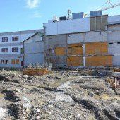 Harder Gemeindesaal wird ab Dienstag gebaut