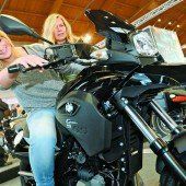 Motorräder nicht nur für große Besucher