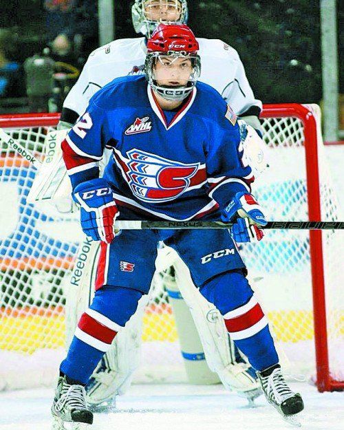 Dominic Zwerger: Tor Nummer acht für Spokane. Foto: sc