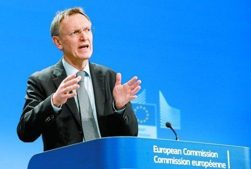 EU-Umweltkommissar Janez Potocnik präsentierte gestern Mindestgrundsätze, die die Staaten befolgen sollten. Foto: EPA
