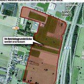 Neues Gewerbegebiet in Rankweil erschlossen