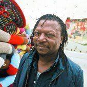 Liebeserklärung mit Kunst Pascale Marthine Tayou im KUB /D5