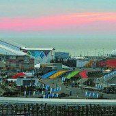 Das Olympische Feuer bestand die Generalprobe