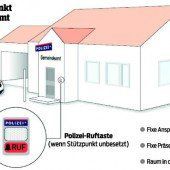 Ruftaste: Polizei auf Knopfdruck
