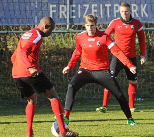 Freiburg 28.01.2014 Fussball 1.Bundesliga SC Freiburg Training der 1.Mannschaft mit dem Neuzugang aus Oesterreich: Philipp Zulechner, 

Foto und alle Bildrechte: Michael Heuberger Fritz-Kiehn-Str. 36 D 78073 Bad Duerrheim-Sunthausen Tel. (0049) 0172 5314 985 Mobil: 01725314985 Konto: 10 204 030 Spark. Offenburg BLZ 664 500 50
Int. Bank Account Number: DE51 6645 0050 0010 2040 30
SWIFT-BIC SOLADES1OFG Steuernummer: 14234/61000 FA: Offenburg 7% MwSt.