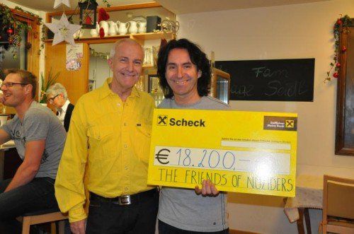 Gemeinsam für die gute Sache: Dieter Steinacher und Joe Fritsche.