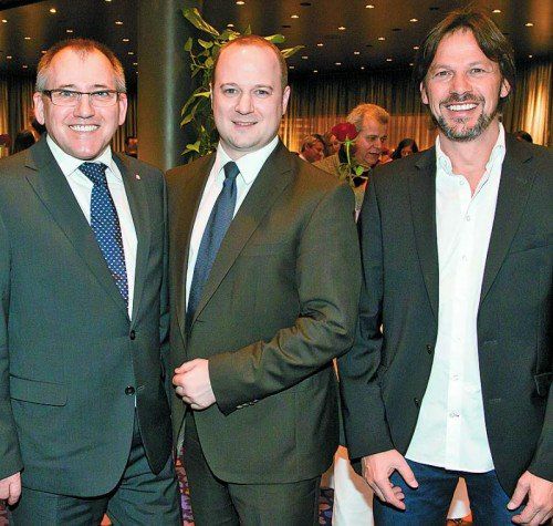 Georg Flatz, Marc Isele und Oskar Hartmann.