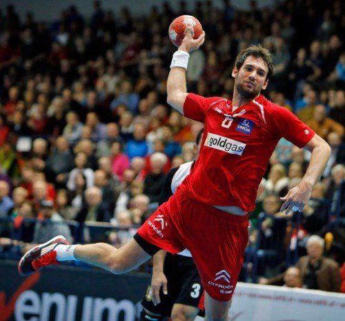 Dominik Schmid bestreitet heute gegen Ungarn sein 25. A-Länderspiel und hat bei der EM-Endrunde bereits zwölf Treffer erzielt. Foto: gepa
