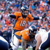 Peyton Manning kämpft mit den Denver Broncos um den Finaleinzug
