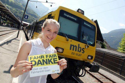 Im öffentlichen Nahverkehr wird auf Fairness gesetzt. Immer mehr Vorarlberger sind mit gültigen Tickets unterwegs.  Foto: meznarmedia