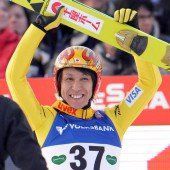 Noriaki Kasai ältester Sieger im Weltcup