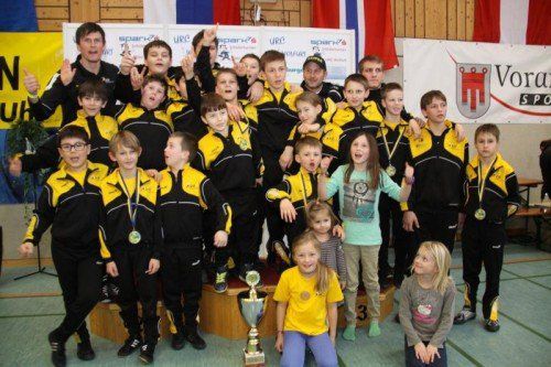 Mit 69 Punkten holte sich der KSK Klaus den ersten Rang in der Vereinswertung beim Spark7-Turnier. Foto: privat