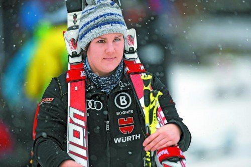 Patellasehne gerissen, kein Start in Sotschi: Gina Stechert. Foto: gepa