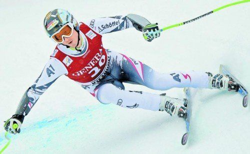 Raste mit einem Bandscheibenvorfall zum Sieg in der Kitzbühel-Abfahrt: Hannes Reichelt. Foto: apa