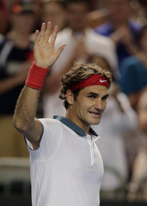 Roger Federer jubelt wieder. AP