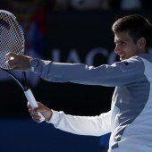 Novak Djokovic imitierte Becker-Aufschlag