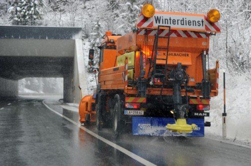 Die Einsatzfahrzeuge der Asfinag legten in diesem Winter in Vorarlberg und Tirol 380.000 Kilometer zurück.