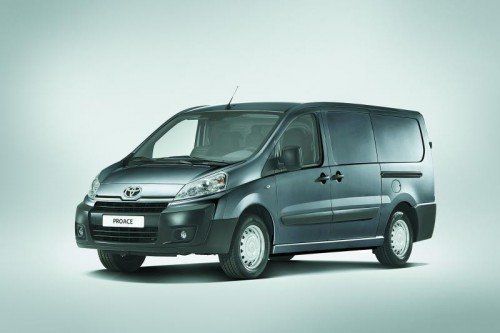 Toyota ProAce: Der Nachfolger des HiAce entstammt einer Kooperation mit dem PSA-Konzern. Eine Kombi-Version kommt noch.