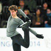 Viktor Pfeifer nach Teil eins der EM auf Rang 16