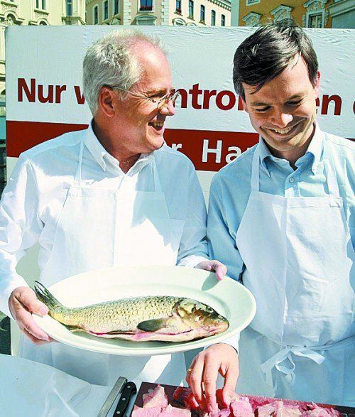 2009 kämpfte Ehrenhauser (r.) mit Hans-Peter Martin. Foto: APA