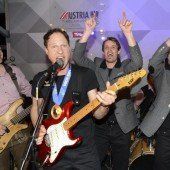 Gruber rockte bei Olympia-Party