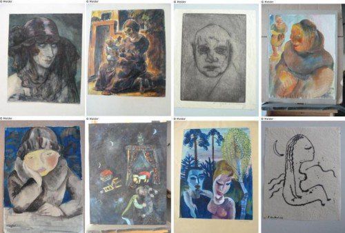 Werke aus der Gurlitt-Sammlung. Die Zukunft der wertvollsten (nicht zu sehenden Exponate) ist ungewiss. Foto: dpa