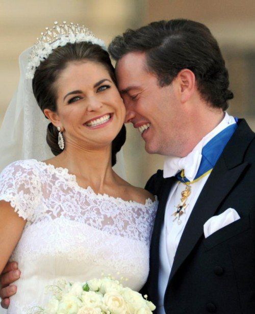 Das Baby macht das Glück von Prinzessin Madeleine und ihrem Ehemann Chris O‘Neill perfekt. Fotos: dpa
