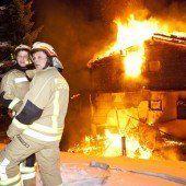 Latschau: Maiensäß ging in Flammen auf