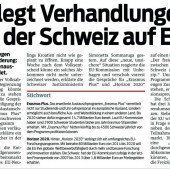 Die EU und die Schweiz