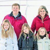 Oranjes auf Skiurlaub