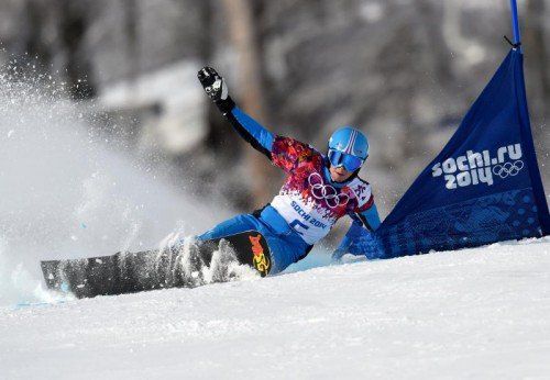 Es war nicht der Tag des Lukas Mathies. Auf der vereisten Piste fand sich der Weltcupsieger nicht zurecht. Foto: apa