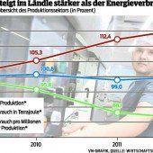 Vorarlberger Wirtschaft wird energieeffizienter