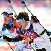 Biathleten greifen nach nächster Medaille