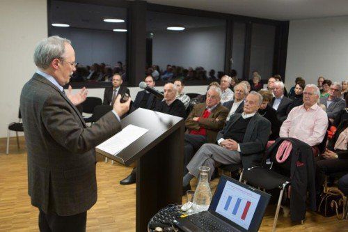 Gerhard Schwarz in Götzis: „Wenn das Rössli plötzlich von Ausländern geführt wird, hat das Auswirkungen.“  Foto: VN/Hartinger