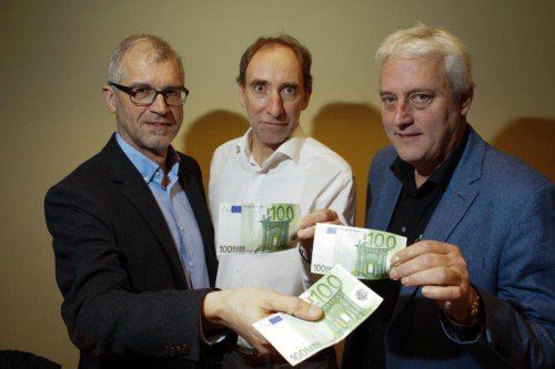 Harald Walser, Johannes Rauch und Norbert Loacker bilden Allianz. FOTO: VN/HARTINGER