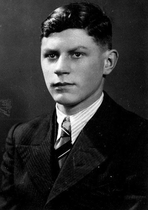 Herbert Häfele als Jugendlicher.